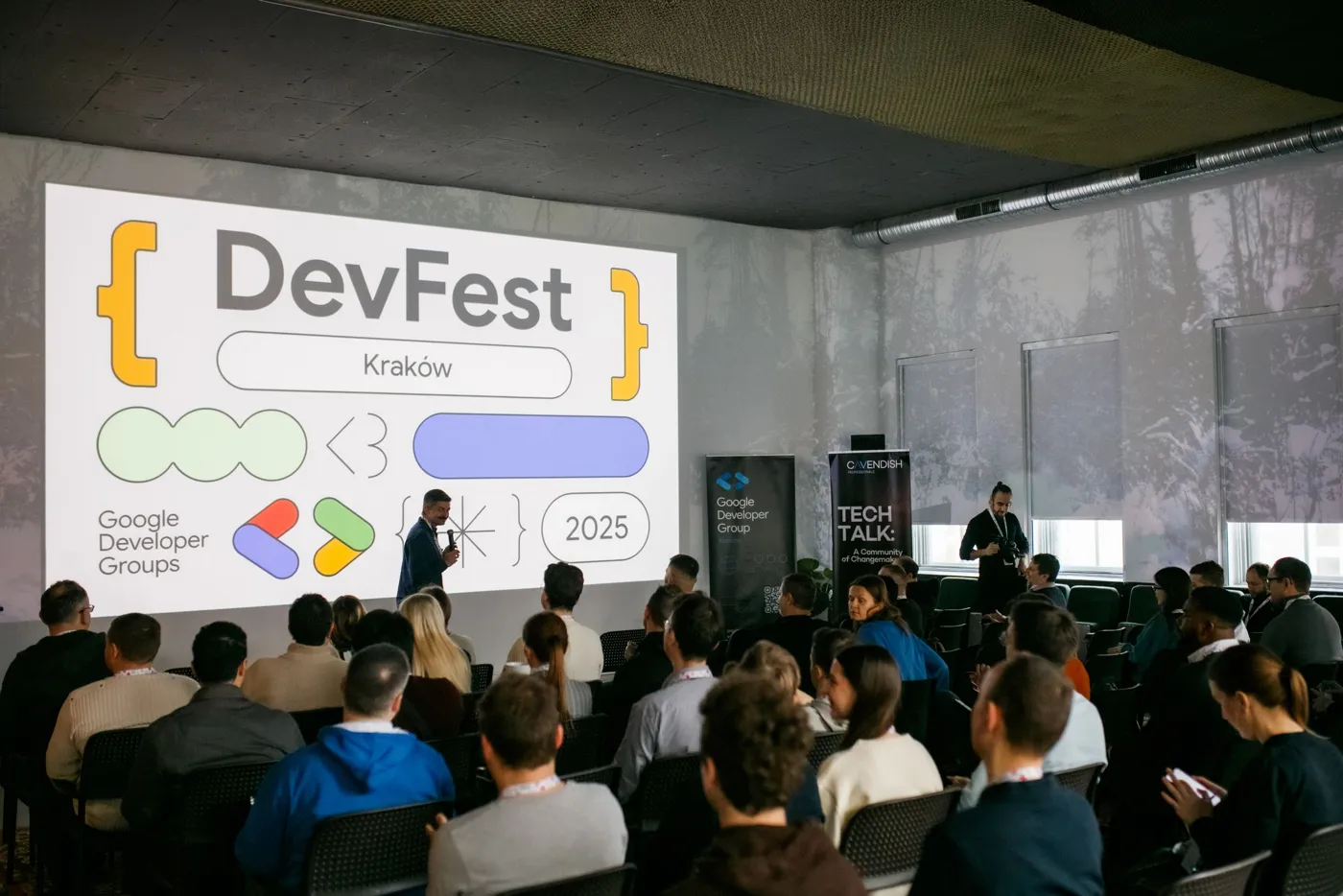 DevFest Krakow Photo Fullscreen